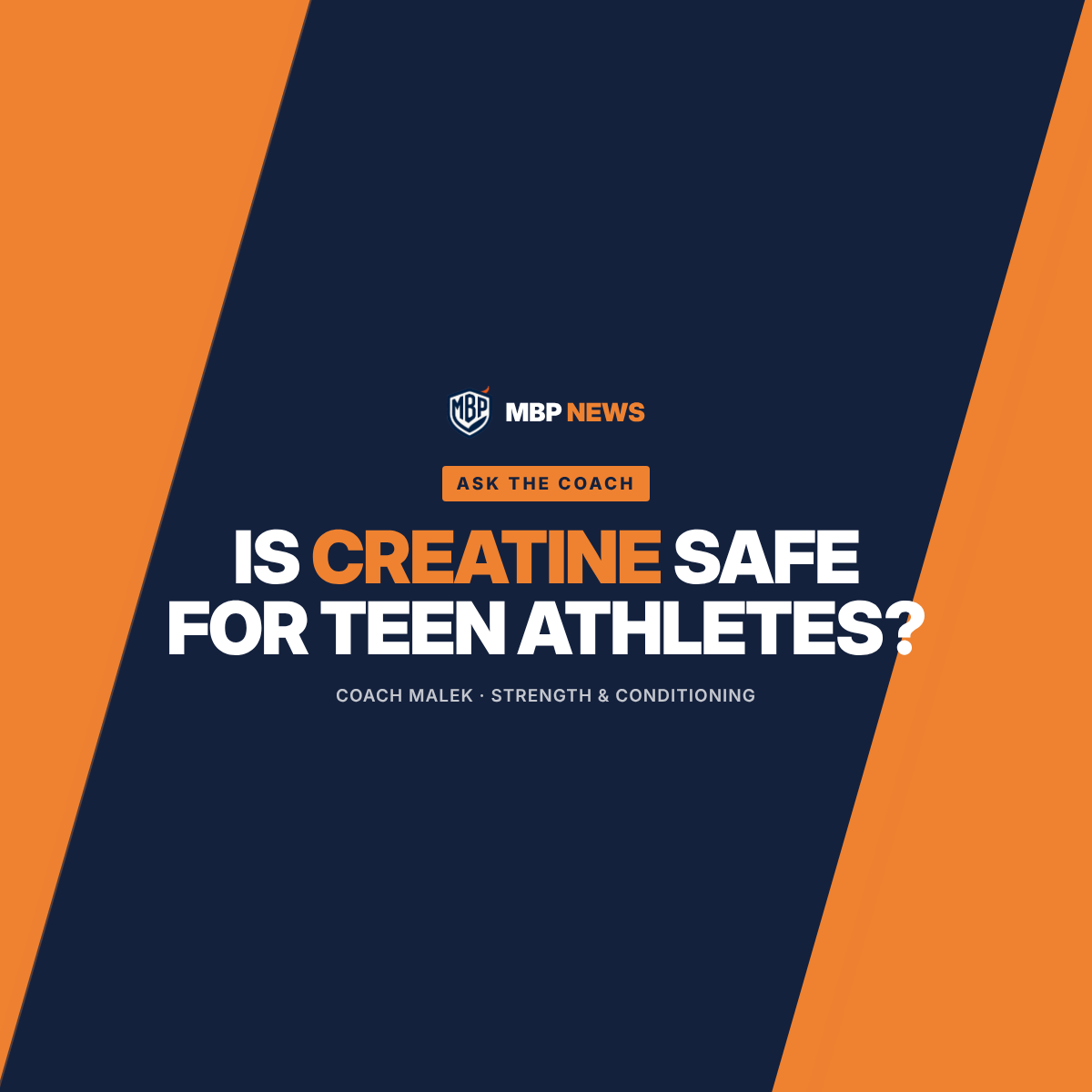 High School Strength Coach Weighs In: Is Creatine Safe for Teen Athletes?